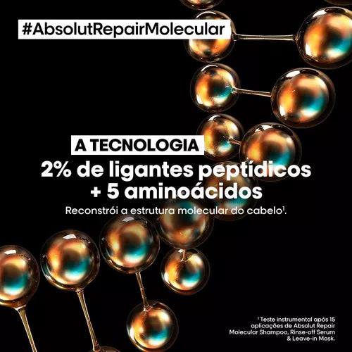 L'oréal Pro Absolut Repair Molecular Sérum Capilar 250ml