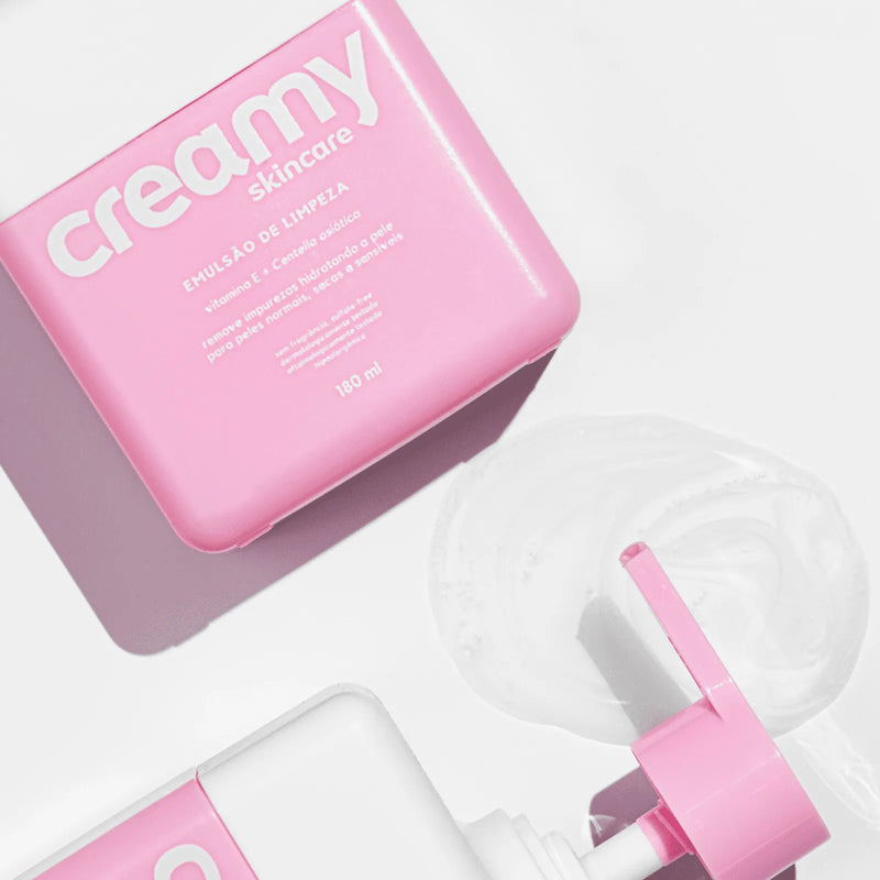 Emulsão de Limpeza Limpador Suave Hidratante Creamy